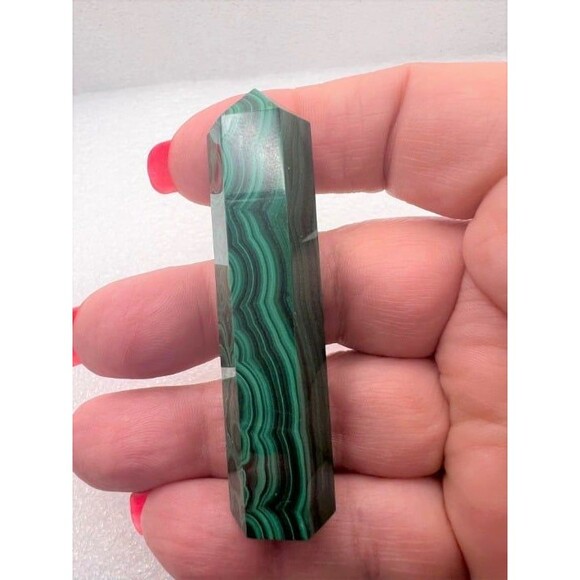 Genuine Malachite Point - Picture 4 of 7